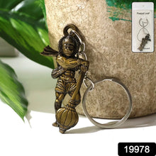 Elegant Lord Hanuman Metal Keychain (1 Pc) - justgrabit.in | Just Grab It