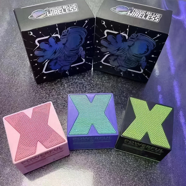 Mini Speaker Portable Wireless Speaker with Immersive Sound (1 Pc / Mix Color) - justgrabit.in | Just Grab It