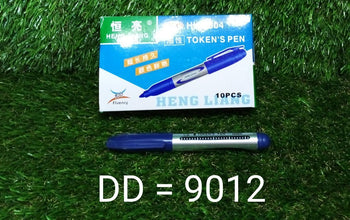 10Pc Permanent Blue Marker and pen used in studies - Justgrabit Inc.