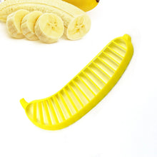 Banana Slicer - Perfect for Fruit Salads Handle Plastic Banana Fruit Slicer Cutter Chopper - justgrabit.in | Just Grab It