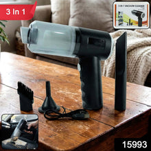 3 - in - 1 Portable Handheld Vacuum Cleaner for Home & Car Cleaning (1 Pc) - justgrabit.in | Just Grab It