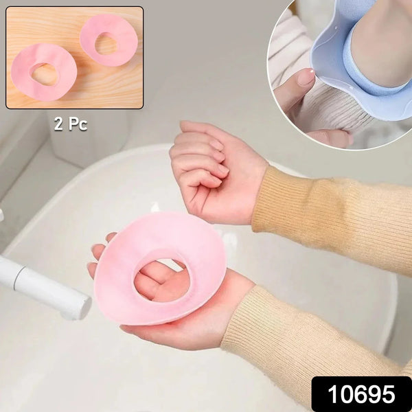 Silicone Wrist Water Stopper for Washing (2 Pc) - justgrabit.in | Just Grab It
