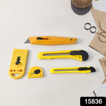 Heavy Duty, Working Cutter Knife (5 Pc Set) - justgrabit.in | Just Grab It