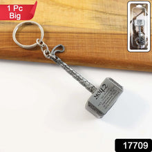 Big Metal Hammer Shape Keychain (1 Pc) - justgrabit.in | Just Grab It