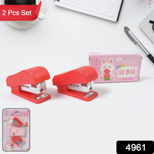 Mini Stapler with Staples / Pin Set (2 Pc) - justgrabit.in | Just Grab It