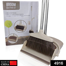 Handle Dustpan and Brush for Sweeping & Cleaning Dust Pan and Broom Handled, Supdi - Justgrabit Inc.