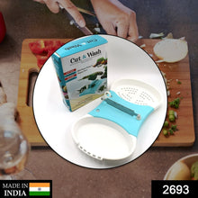 Adjustable Cut N Wash used in all kinds of household and kitchen purposes for cutting and washing simultaneously of vegetables and fruits etc. - Justgrabit Inc.