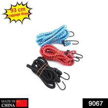 High Strength Elastic Bungee, Shock Cord Cables, Luggage Tying Rope with Hooks - Justgrabit Inc.