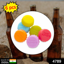 Beer Savers Caps for Soda & Bottles (6 - Piece) - justgrabit.in | Just Grab It