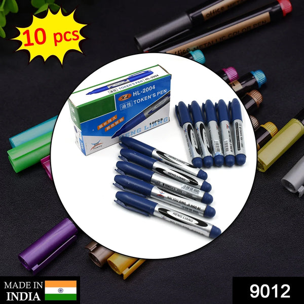 10Pc Permanent Blue Marker and pen used in studies - Justgrabit Inc.