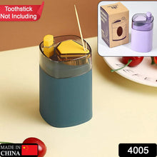 Toothpick Holder Dispenser, - Up Automatic Toothpick Dispenser for Kitchen Restaurant Thickening Toothpicks Container Pocket Novelty, Safe Container Toothpick Storage Box. - Justgrabit Inc.