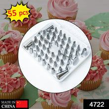 Cake Nozzle Set for Pastry Decorations (55 - Piece) - justgrabit.in | Just Grab It