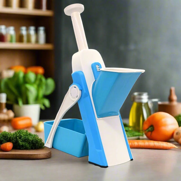 Multi functional Time Saving Adjustable Hand Press Vegetables Chopper - Justgrabit Inc.