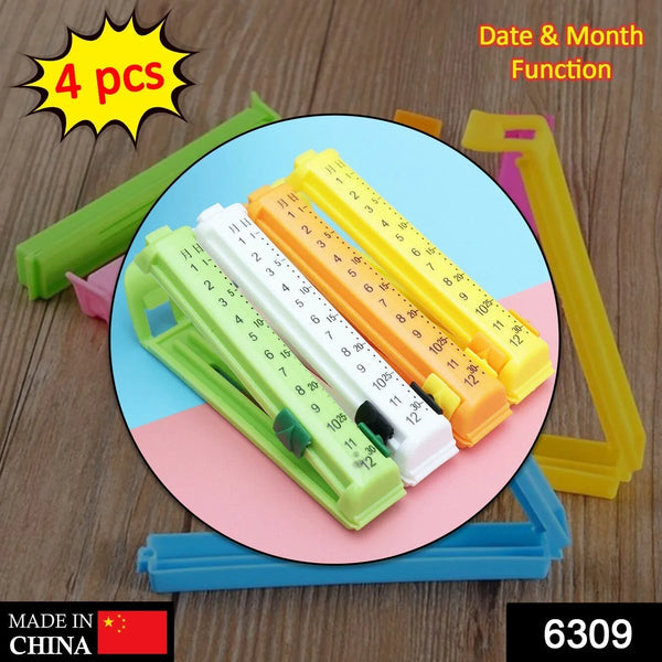 4 - Piece Food Sealing Clips – Securely Seal Packaged Foods & Prevent Contamination - Justgrabit Inc.