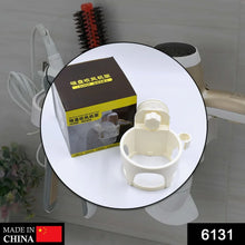 Hair Dryer Holder with Suction - Wall - Mount Bathroom Organizer for Women & Girls - justgrabit.in | Just Grab It