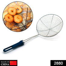 Round Stainless Steel Deep Fry / Mesh Strainer - Justgrabit Inc.
