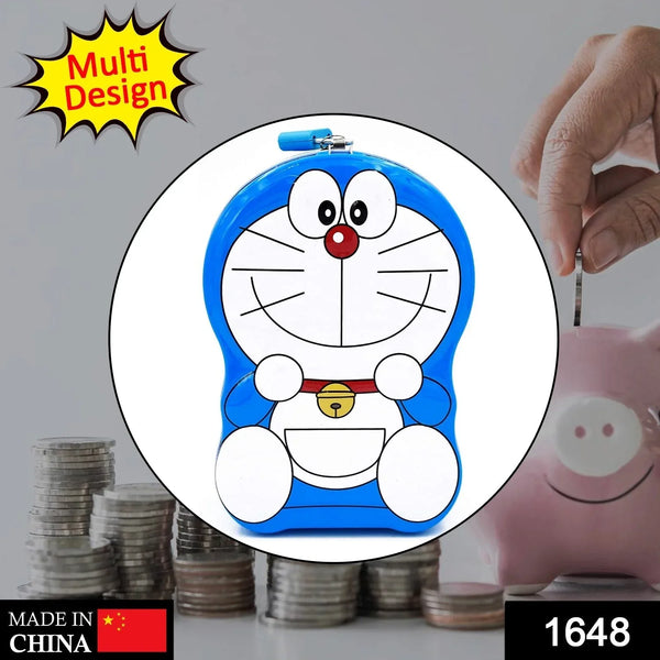 Cartoon Character Metal Piggy Bank Coin Box Money Box - Justgrabit Inc.