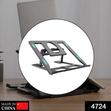 Adjustable, Portable & Foldable Laptop Stand – Compact and Convenient for Easy Use - Justgrabit Inc.
