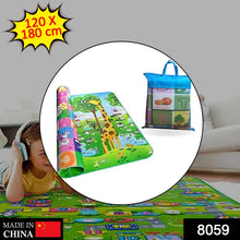 Waterproof Double Side Baby Play Floor Mat for Kids Home With Bag (Size 120 x 180cm) - Justgrabit Inc.