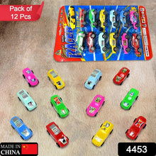 Super City Car Racer Toy For Boys and Girls Pull Push Vehicle Car (Set Of 12Pcs) (Multicolor) - Justgrabit Inc.