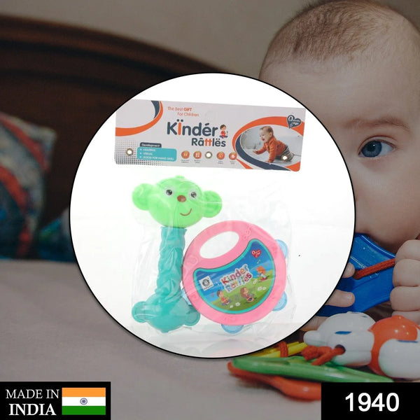 AT40 2Pc Rattles Baby Toy and game for kids and babies for playing and enjoying purposes. - Justgrabit Inc.