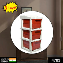 Multi - Purpose Anti - Slip 3 Layer Modular Drawer Storage System - Justgrabit Inc.