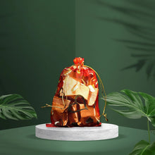 Net Fabric Drawstring Pouch – Ideal for Dry Fruits, Organza Shagun Potli (Mix Sizes & Design) - justgrabit.in | Just Grab It