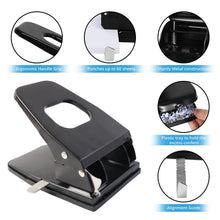 Heavy - Duty Metal 2 - Hole Paper Punch Machine (2 Pc) - justgrabit.in | Just Grab It