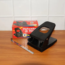 Heavy - Duty Metal 2 - Hole Paper Punch Machine (2 Pc) - justgrabit.in | Just Grab It