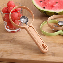 2 in 1 Fruit Scooper and Cutter Tool (1 Pc) - justgrabit.in | Just Grab It