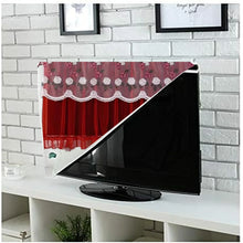 Dustproof Cover For Indoor, TV Screen Protector Cloth Cover (42 Inch / Mix Color) - justgrabit.in | Just Grab It