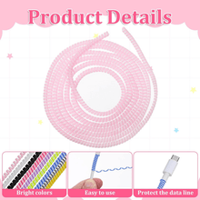 Metallic Cable Protector for Cords & Headphones (Spiral Wrap) - justgrabit.in | Just Grab It