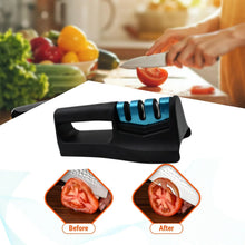 Kitchen Knife Sharpener – Handheld for Chefs & Serrated Knives (1 Pc, Chopper Not Included) - Justgrabit Inc.