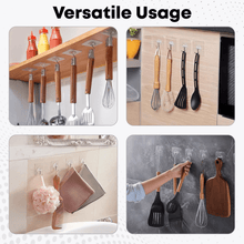 Multipurpose Strong Small Stainless Steel Adhesive Wall Hooks - justgrabit.in | Just Grab It