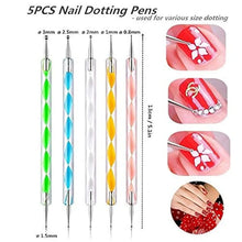 Nail Art Point Pen and Set Used by Women's for Their Fashion Purposes (Pack of 5Pcs) - justgrabit.in | Just Grab It