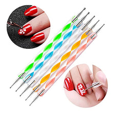 Nail Art Point Pen and Set Used by Women's for Their Fashion Purposes (Pack of 5Pcs) - justgrabit.in | Just Grab It