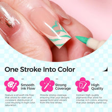 Nail Art Point Pen and Set Used by Women's for Their Fashion Purposes (Pack of 5Pcs) - justgrabit.in | Just Grab It