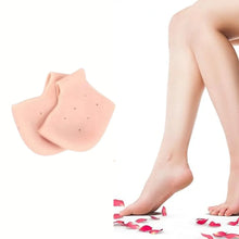 Anti Crack Silicone Half Gel Heel And Foot Protector Moisturizing Socks - Justgrabit Inc.