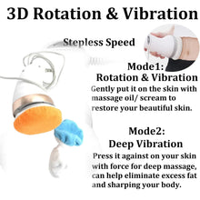 Body Sculpting Massager with 3 Pads, Adjustable Speed, Handheld Electric Massager for Full Body (1 Pc) - Justgrabit Inc.