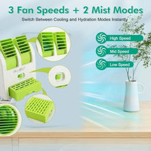 Dual Bladeless Mini Air Conditioner - Justgrabit Inc.