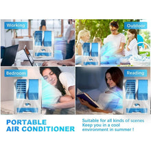 Dual Bladeless Mini Air Conditioner - Justgrabit Inc.