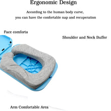 Foldable Soft Nap Doughnut Pillow – Slow - Rebound, Portable Head Cushion for Kids & Office - justgrabit.in | Just Grab It