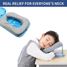 Foldable Soft Nap Doughnut Pillow – Slow - Rebound, Portable Head Cushion for Kids & Office - justgrabit.in | Just Grab It