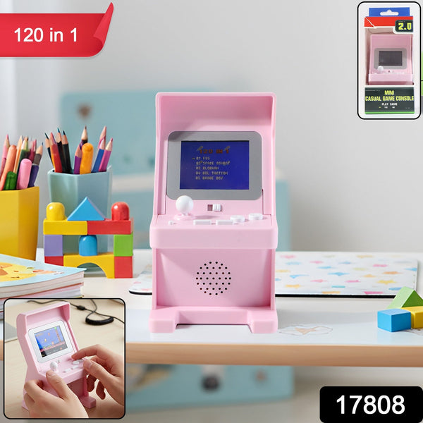 Mini Retro Arcade Gaming Console with 120 Built - In Classic Games - justgrabit.in | Just Grab It