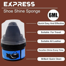 Instant Shoe Shine Sponge with Liquid Polish (1 Pc) - Justgrabit Inc.