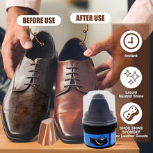 Instant Shoe Shine Sponge with Liquid Polish (1 Pc) - Justgrabit Inc.