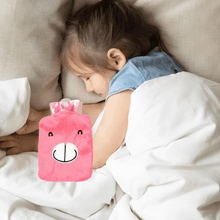 Pink Hot Water Bag with Cover Relief for Neck - justgrabit.in | Just Grab It
