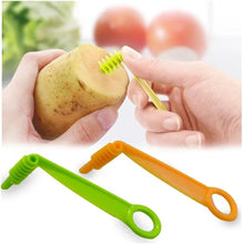 Kitchen Plastic Vegetables Spiral Cutter / Spiral Knife / Spiral Screw Slicer - Justgrabit Inc.