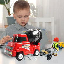 Funwoods Kids Power Cement Mixture Toy Truck - (1 Pc) - justgrabit.in | Just Grab It