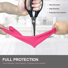 Reusable Silicone Cleaning Brush Scrubber Gloves (Multicolor) - Justgrabit Inc.